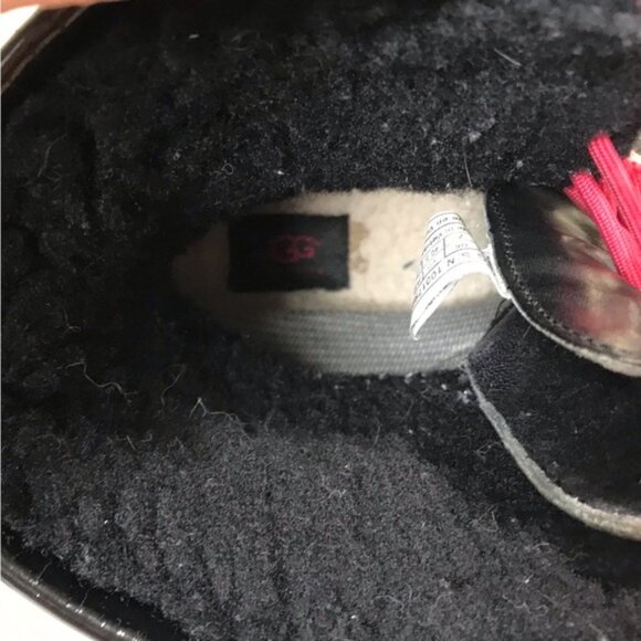 UGG Butte Adirondack Waterproof Winter Leather Shearling Boot Vibram Unisex 8 - Picture 15 of 16